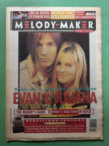 Melody maker november 1993 - melody,