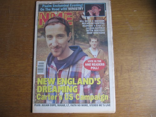 Nme nov 1992 carter usm - nme,