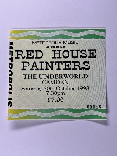 Red house painters ticket the - red,